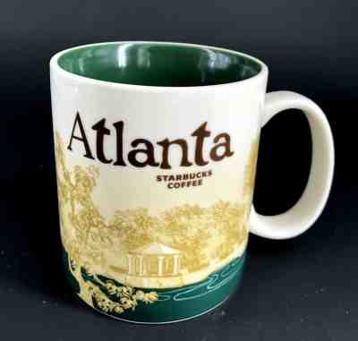 Starbucks Coffee Global Icon City Collector Series ATLANTA Mug Cup 16oz Georgia - Sold on eBay May, 31st 2019 for $22.00