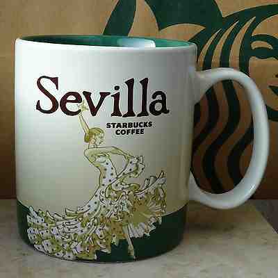 Starbucks mug 16 oz. Sevilla / Seville. World cities collection. New. - Sold on eBay May, 31st 2019 for $49.55