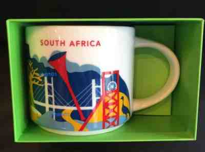 Starbucks South Africa YAH Mug Big Five Lion Tree of Life Cape You Are Here New - Sold on eBay May, 30th 2019 for $82.99
