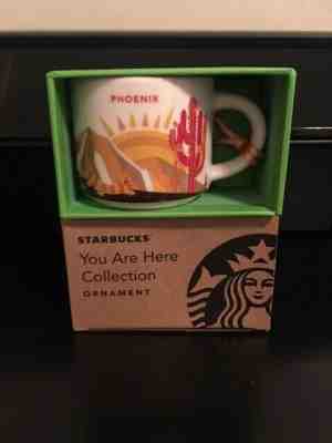 STARBUCKS YOU ARE HERE PHOENIX 2 oz Mini Mug/Ornament  - Sold on eBay May, 30th 2019 for $15.00