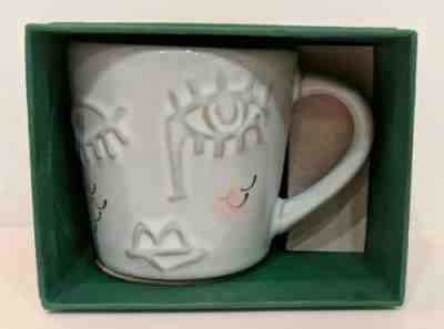 Starbucks Demi Mug Winking Siren 3 oz  2016 New in Box  Picasso Face - Sold on eBay May, 30th 2019 for $17.88