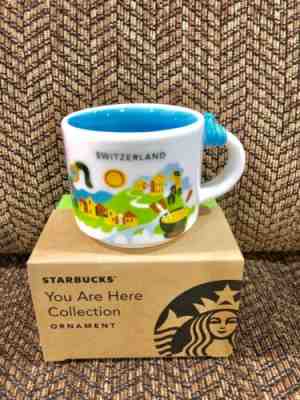 Starbucks You Are Here Ornament Switzerland - Sold on eBay May, 30th 2019 for $30.00