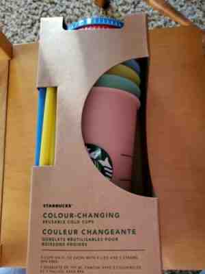 Starbucks limited edition color changing cups 24oz - Sold on eBay May, 30th 2019 for $46.00
