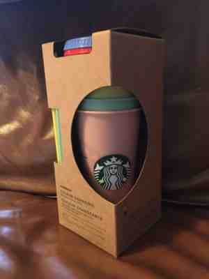 New Starbucks Color Changing Reusable Cold Cup Tumblers 24oz Venti Set Of 5 Cups - Sold on eBay May, 30th 2019 for $67.99