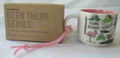 STARBUCKS COFFEE FLORIDA BEEN THERE 2-OZ MINI MUG ORNAMENT - NEW - Sold on eBay May, 30th 2019 for $16.99