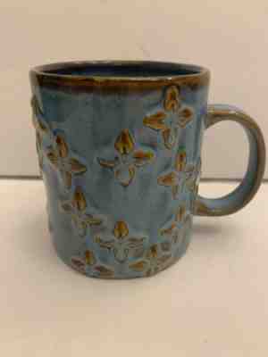 Starbucks 2008 Blue Stoneware Coffee Mug Cup 16oz Big Tea Ceramic - Sold on eBay Jun, 2nd 2019 for $22.95