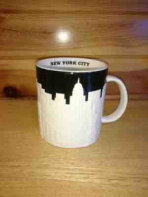 2012 Starbucks Coffee Mug New York City Relief 3D 16 Oz Collector Series - Sold on eBay Jun, 2nd 2019 for $17.99