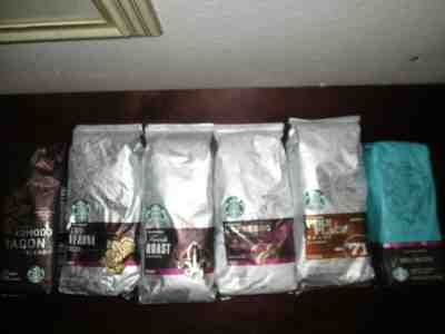 Starbucks 7 lbs Whole Bean Coffee Specialty Fresh new sealed bags ships free ! - Sold on eBay Jun, 2nd 2019 for $33.00