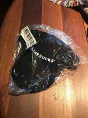 Starbucks Strapback Black White Print Hat Cap NEW IN BAG Employee Worker Uniform - Sold on eBay Jun, 2nd 2019 for $19.50