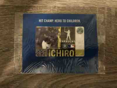 Ichiro Starbucks Gift Card Loaded 10$ New In Package Seattle Mariners - Sold on eBay Jun, 2nd 2019 for $24.99