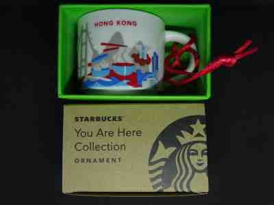Starbucks 2oz You Are Here Hong Kong Mug / Ornament - Sold on eBay Jun, 2nd 2019 for $25.00