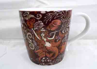 Starbucks 2008 Anniversary Blend Mermaid Siren 1 Mug Cup 12oz Copper Brown w1w2 - Sold on eBay Jun, 2nd 2019 for $19.99