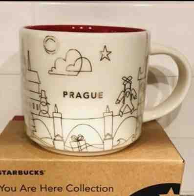 Starbucks City Mug Prague YAH 2017 Christmas You are here Czech Republic Xmas - Sold on eBay Jun, 2nd 2019 for $19.00