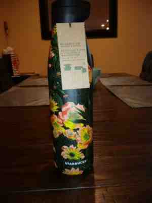 Starbucks 20 fl oz Magnetic lid water bottle NEW WITH TAGS 2019 Floral  - Sold on eBay Jun, 2nd 2019 for $15.00