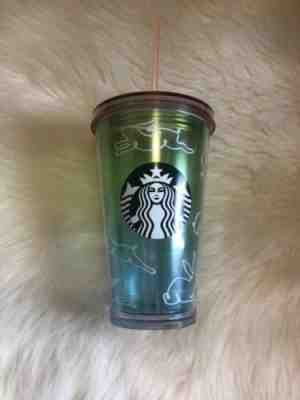 Starbucks 2019 Rainbow Easter Bunny Cold Cup Tumbler Limited Edition 16 oz - Sold on eBay Jun, 2nd 2019 for $20.00