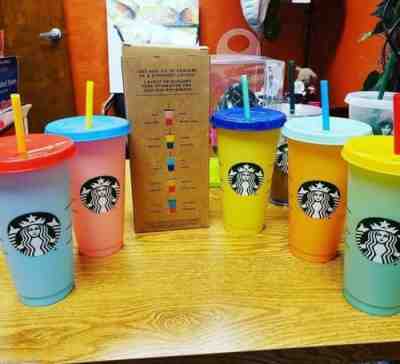 Starbucks Color Changing Cold Cup - Sold on eBay Jun, 2nd 2019 for $52.00