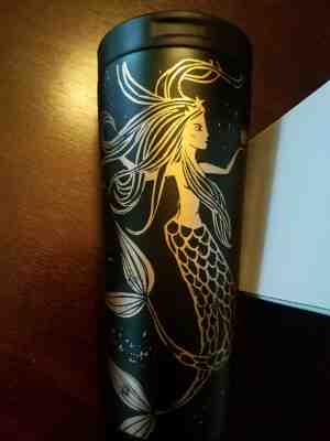 Starbucks Wood Print Tumbler 2016 NEW in Box 16 oz. **RARE** Stainless Steel - Sold on eBay Jun, 2nd 2019 for $26.00