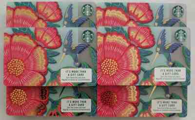 2019 STARBUCKS GIFT CARDS ~SPRING & HUMMINGBIRD~NO VALUE PIN# COVERED LOT of 100 - Sold on eBay Jun, 2nd 2019 for $32.00