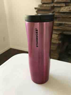 Starbucks Travel Tumbler Stainless Steel Coffee Mug To Go 16 oz Flip Top Lid - Sold on eBay Jun, 2nd 2019 for $15.99