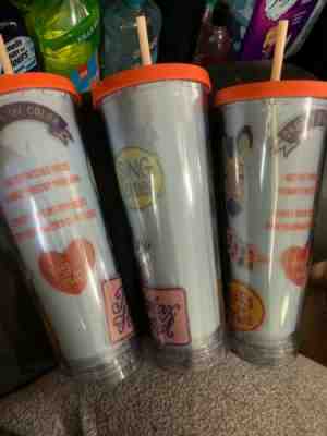 3 New STARBUCKS 2018 Dream In Color Tumbler Sticker Patches 24oz Venti Cup - Sold on eBay Jun, 2nd 2019 for $25.00