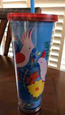 STARBUCKS 24ozs cockatiel birds venti cold cup $34 - Sold on eBay Jun, 2nd 2019 for $34.00