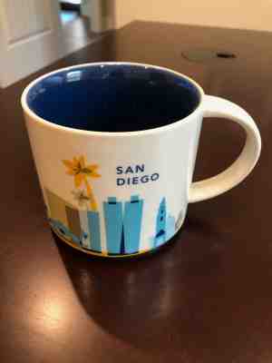 Starbucks San Diego "You Are Here" Collection 14oz Coffee Mug Cup NEW Out of Box - Sold on eBay Jun, 2nd 2019 for $19.95
