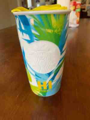 Starbucks 2017 Hawaii Double Wall Ceramic Tumbler 12 oz. - Brand New! - Sold on eBay Jun, 2nd 2019 for $34.99