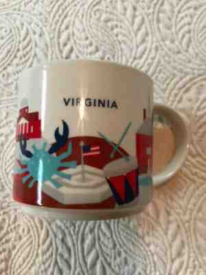 Starbucks Virginia you Are Here Coffee Mug Cup 14 Oz Collection 2015 - Sold on eBay Jun, 2nd 2019 for $15.00