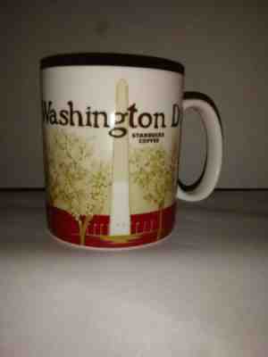 Starbucks Washington DC Collectible Coffee Mug Cup Red White 4" Tall - Sold on eBay Jun, 2nd 2019 for $17.50