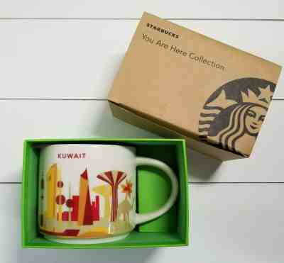 New Starbucks You Are Here Collection Kuwait Mug 14 oz - Sold on eBay Jun, 2nd 2019 for $35.00