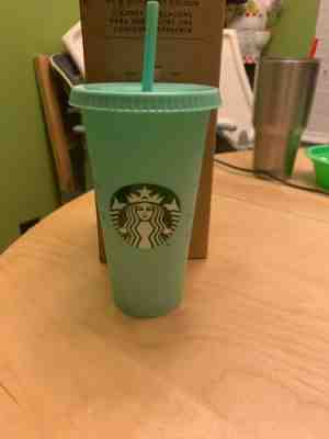 SINGLE Starbucks Reusable COLOR CHANGING Cold Cup Artic Raspberry 2019 Release - Sold on eBay Jun, 1st 2019 for $29.00