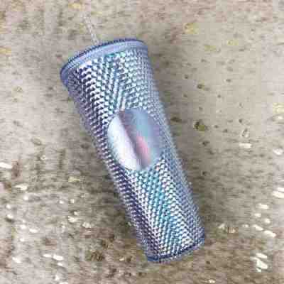 Starbucks Studded Hologram Venti 24 oz. Cold Cup Tumbler Holiday 2018 - Sold on eBay Jun, 1st 2019 for $89.00