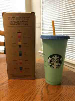 Starbucks Reusable COLOR CHANGING 1 Cold Cup 24oz - Arctic Raspberry Single - Sold on eBay Jun, 1st 2019 for $25.00