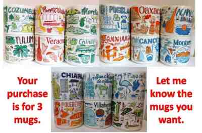 Starbucks Mexico 3 Been There Series Mug Tazza Caneca Tasse ????? ????? Taza - Sold on eBay Jun, 1st 2019 for $72.50