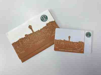 HTF Turkey Ankara Starbucks card with Matching Sleeve Rare