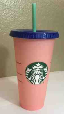 Single Rare Starbucks Color Changing Cold Cup Summer 2019 Rose-coral Red - Sold on eBay Jun, 1st 2019 for $19.99