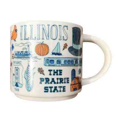NIB Starbucks ILLINOIS V1 14 oz Been There Collection (BTC) Mug Discontinued - Sold on eBay Jun, 1st 2019 for $15.50
