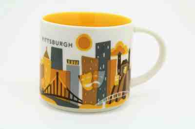 Starbucks Pittsburgh You Are Here Collection Coffee Mug 2013 14 Fl Oz EUC  - Sold on eBay Jun, 1st 2019 for $27.99