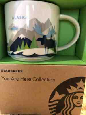 Brand New Retired Starbucks “You Are Here” Mug Alaska 14oz - Sold on eBay Jun, 1st 2019 for $34.99