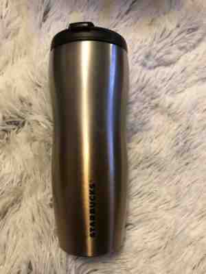 RARE STARBUCKS STAINLESS STEEL TWO TONED 12oz TUMBLERS - Sold on eBay May, 31st 2019 for $19.99