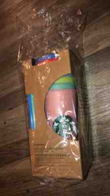 New 2019 Starbucks Color Changing Reusable Cold Tumbler Cups Straw Rainbow Set 5 - Sold on eBay Jun, 3rd 2019 for $61.00
