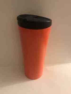 Starbucks Orange  Embossed Logo Stainless Steel Tumbler Cup 16oz NEW! - Sold on eBay Jun, 3rd 2019 for $19.99