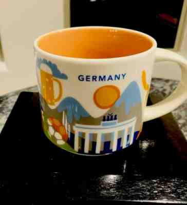 Starbucks Coffee 14oz Germany mug YAH YOU ARE HERE Cup Perfect Condition - Sold on eBay Jun, 3rd 2019 for $18.99