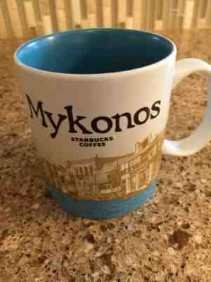 starbucks collector series mugs 16 oz Mykonos - Sold on eBay Jun, 3rd 2019 for $25.00