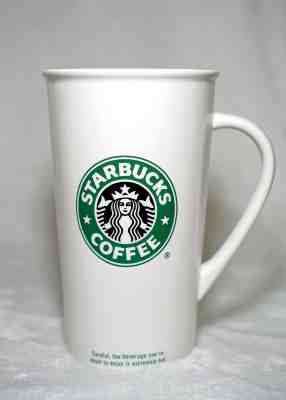 NEW! Starbucks Mug Tall White Ceramic Coffee Cup Mermaid Logo 20oz 2006 - Sold on eBay Jun, 3rd 2019 for $19.99