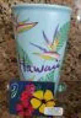 NEW Starbucks Hawaii Exclusive Ceramic Travel Tumbler Mug 12 OZ w/Gift Card - Sold on eBay Jun, 3rd 2019 for $34.95