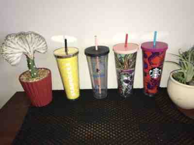 Starbucks Lot Of 7 Disney Christmas Limited Edition Collectibles Tumblers Cups - Sold on eBay Jun, 3rd 2019 for $39.99