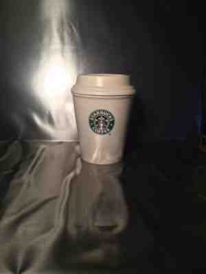 Starbucks Ceramic Coffee Canister Styrofoam Cup Mug Bed Bath & Beyond Cookie Jar - Sold on eBay Jun, 3rd 2019 for $29.99