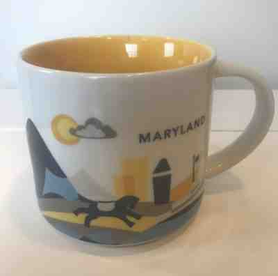 Starbucks You are Here Maryland Porcelain Mug 14 oz 2015 - Sold on eBay Jun, 3rd 2019 for $17.99