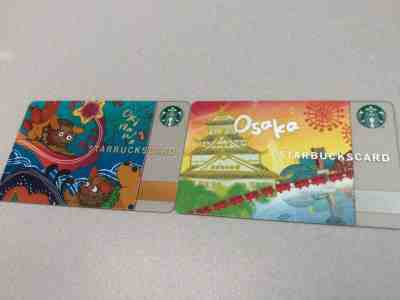 Starbucks card Japan - 2nd Generation city cards (Okinawa and Osaka) - Sold on eBay Jun, 3rd 2019 for $135.00